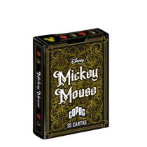 Baralho Mickey Preto E Dourado - Copag