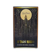 Baralho O Grande Tarot Negro 78 Cartas Com Manual Novo - Flash