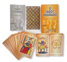 Baralho O Tarot Dourado Oráculo Deck 24 Cartas - Flor De Magia