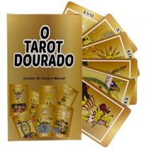 Baralho O Tarot Dourado Oráculo Deck 24 Cartas - META ATACADO