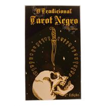 Baralho O Tarot Negro 78 Cartas Completo Todos Os Arcanos