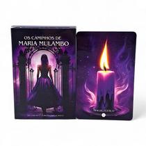 Baralho os Caminhos da Maria Mulambo com 36 cartas e Manual