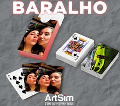 Baralho Personalizado Com Sua Foto, Arte Ou Logotipo