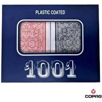 Baralho plastico 1001 duplo com 110 cartas copag