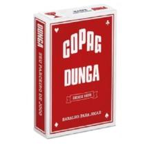 Baralho Plástico Copag Dunga Naipe Convencional Vermelho 1Un