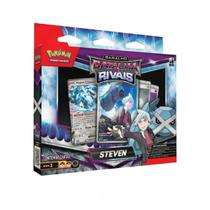 Baralho Pokémon Batalha de Rivais Steven Cards Copag Cartas Baralho Pokémon Batalha de Rivais Steven Cards Copag Cartas