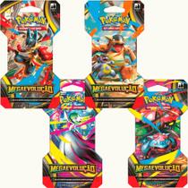 Baralho Pokémon Blister Unitário Megaevolução c/6 Cartas - Copag