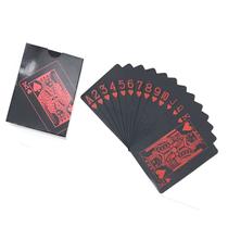 Baralho Preto Black Poker Truco Cartas Jogos