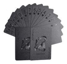 Baralho Preto Fosco SofIsticado jogos Poker Truco Impermeavel