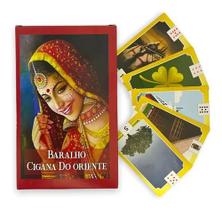 Baralho Tarô Cigana do Oriente Tarô Cigano 36 Cartas Manual