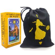 Baralho Tarô Clássico Waite c/ Manual Bolsa Brinde Baralho Tarô Clássico Waite c/ Manual Bolsa Brinde