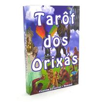 Baralho Tarô dos Orixás 22 Cartas Grande com Manual Baralho Tarô dos Orixás 22 Cartas Grande com Manual