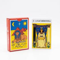Baralho Tarô Legítimo Tarot Egípcio 40 Cartas c/ Manual Baralho Tarô Legítimo Tarot Egípcio 40 Cartas c/ Manual