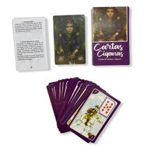 Baralho Tarot Cartas Ciganas Roxo Deck 36 Cartas Oráculo