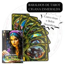 Baralho Tarot Cigana Esmeralda 36 Cartas com Manual Baralho Tarot Cigana Esmeralda 36 Cartas com Manual