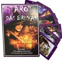 Baralho Tarot das Bruxas 22 Cartas Magia Intuição Autoconhecimento