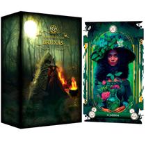 Baralho Tarot das Bruxas Cigano Lenormand com 36 Cartas 100% Plastificadas + Revista Explicativa com 22 páginas - Os Mistérios