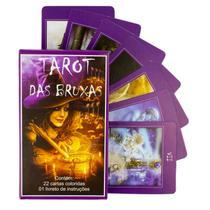 Baralho Tarot das Bruxas Roxo 22 Cartas