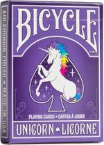 Baralho Temático Bicycle Unicorn Unicórnio Cartas Cards Jogo Rummy Spades Blackjack 073854023754