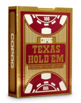 Baralho Texas Holdem Vermelho Copag