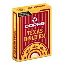 Baralho Texas Holdem Vermelho Plastico Poker Copag Baralho Texas Holdem Vermelho Plastico Poker Copag