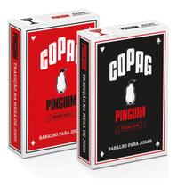 Baralhos Copag Pinguim Truco Buraco Canastra Original Vermelho E Preto Pinguim Português SORTIMENTO Baralhos Copag Pinguim Truco Buraco Canastra Original Vermelho E Preto Pinguim Português SORTIMENTO