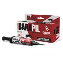 Barapil Gel Elimina Barata Definitivamente Inseticida Baratinha de Esgoto Efeito Transferência Seringa 10g