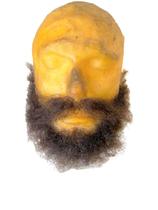 Barba falsa postiça Castanho claro Cabelo Natural + bigode Barba falsa postiça Castanho claro Cabelo Natural + bigode