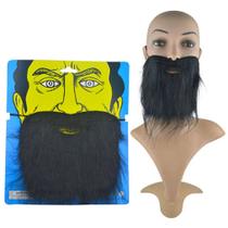 Barba Preta Postiça para Fantasias