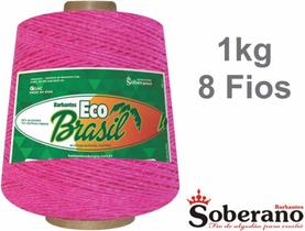 Barbante 1kg Fio 6 Soberano PINK crochê trico Color