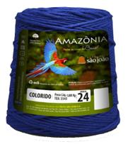 Barbante 24 Fios Colorido Várias Cores Crochê Tricô 1kg 282m