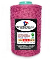Barbante 2kg Colorido para crochê Nº6 - Colonial de Piratininga