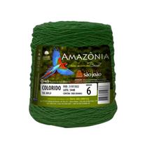 Barbante Amazonia 1kg Fio 6 Crochê Tricô - Textil São João