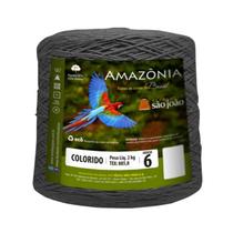 Barbante Amazonia 2kg Fio 6 Crochê Tricô