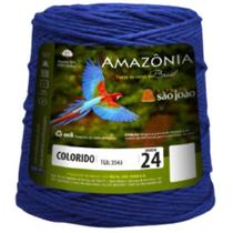 Barbante Amazonia 4/24 1Kg Spesso Azul Royal 06 São João - São João Textil