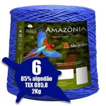 Barbante Amazonia 4/6 2Kg Azul Royal 06 São João - São João Textil