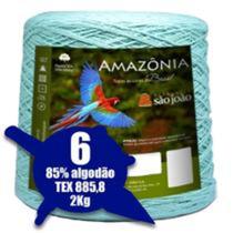 Barbante Amazonia 4/6 2Kg Verde Água 04 São João - São João Textil