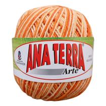 Barbante Ana Terra Arte Laranja Pêssego 200 Gr Fio 6 220m