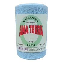 Barbante Ana Terra Azul Céu - 500 Gr - Fio 5 - 1350m