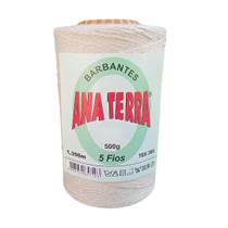 Barbante Ana Terra Caqui - 500 Gr - Fio 5 - 1350m
