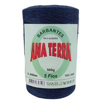 Barbante Ana Terra Marinho - 500 Gr - Fio 5 - 1350m
