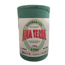 Barbante Ana Terra Verde Bandeira - 500 Gr - Fio 5 - 1350m