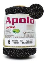 Barbante Apolo Eco com Brilho Círculo N6 - 400g