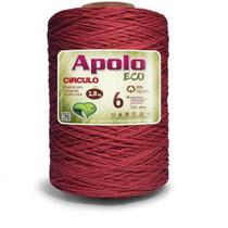 Barbante Apolo Eco Nº 6 1,8Kg 1882m Pimenta 3581 Círculo - Circulo