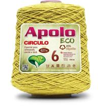 Barbante Apolo Eco Nº 6 600g 627m Amarelo 1660 Círculo - Circulo