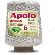 Barbante Apolo Eco Nº 6 600g 627m Natural 020 Círculo - Circulo Barbante Apolo Eco Nº 6 600g 627m Natural 020 Círculo - Circulo