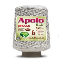 Barbante Apolo Eco nº6 com 600g Círculo - Natural