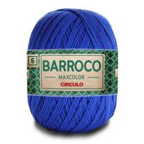 Barbante Barroco Max Color 6 (400g) Cor 2829 Azul Bic