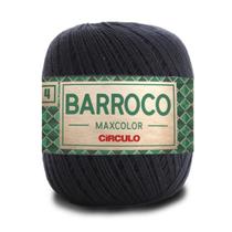 Barbante Barroco Maxcolor 4 (200gramas) - 8990 Preto