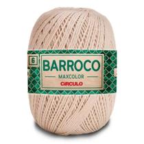 Barbante Barroco Maxcolor 6 (400g) Cor 7684 Porcelana